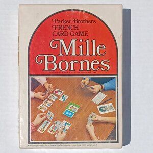 Vintage 1971 Mille Bornes Parker Brothers French Language Card Game